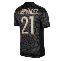 Camiseta Paris Saint-Germain Lucas Hernandez #21 Tercera Equipación 2023-24 manga corta